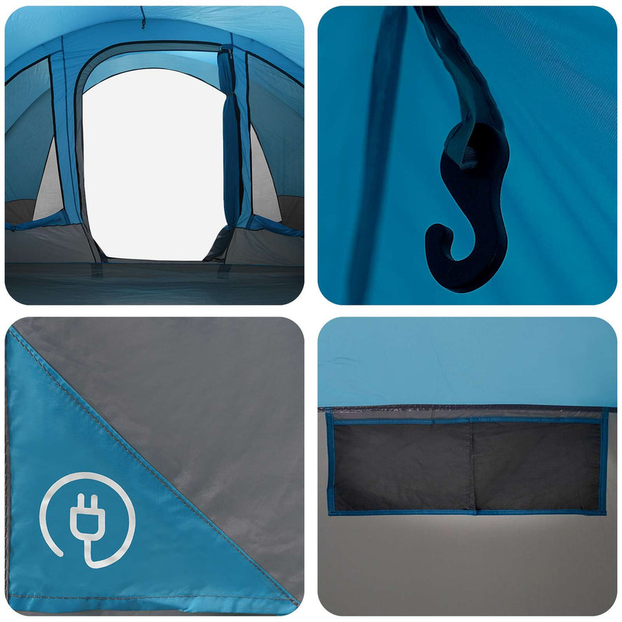 Tunneltent Blauw 560 x 395 x 212 cm