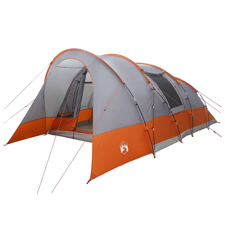 Tunneltent Grijs en Oranje 560 x 395 x 212 cm