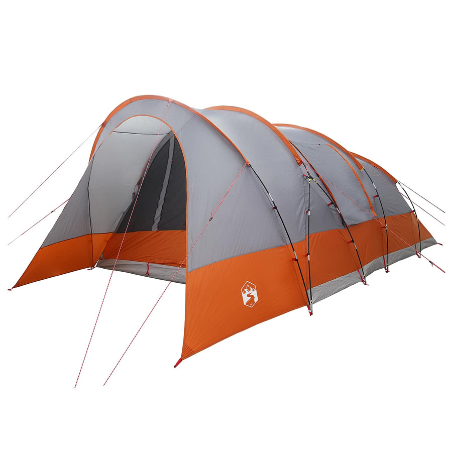 Tunneltent Grijs en Oranje 560 x 395 x 212 cm