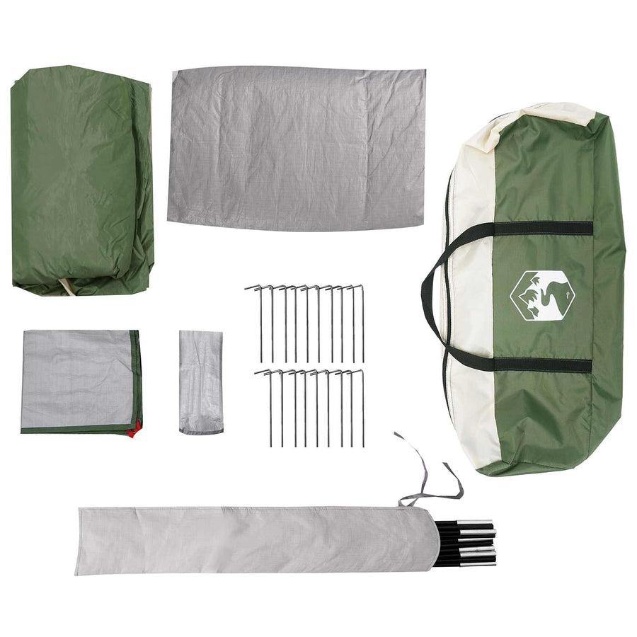Tunneltent Groen 390 x 215 x 152 cm