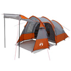 Tunneltent 390x215x152 cm grijs oranje