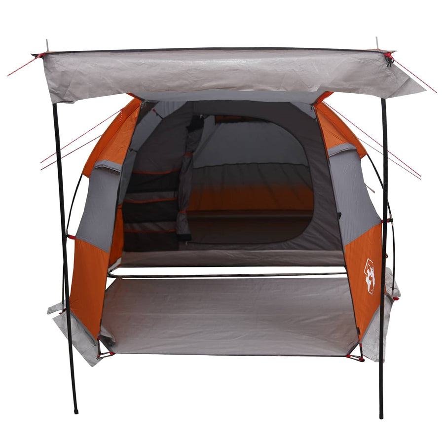 Tunneltent Grijs en Oranje 390 x 215 x 152 cm