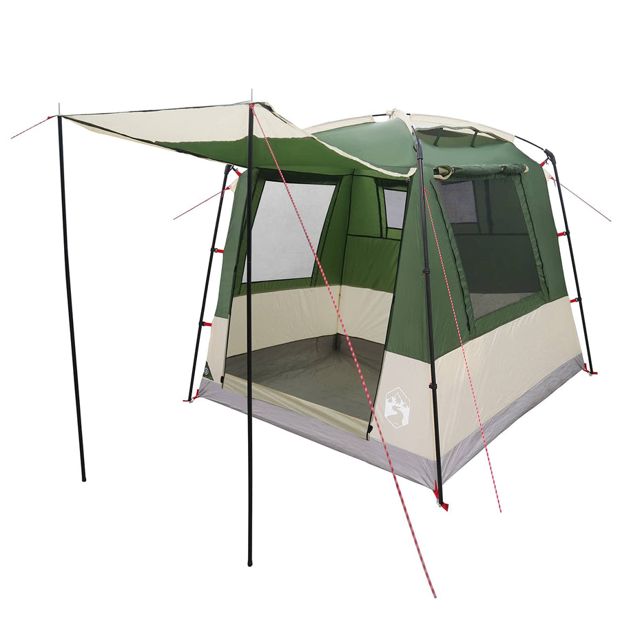 Partytent Groen 4-persoons 185T Polyester met PU Coating