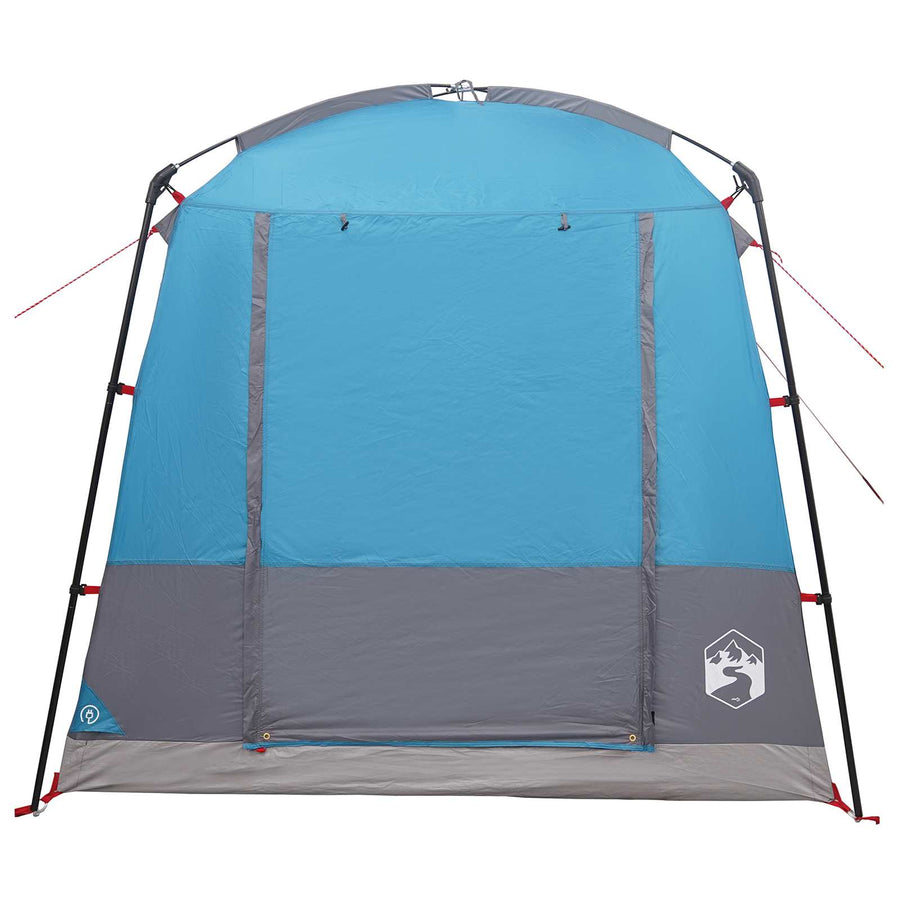 Partytent Blauw 4-persoons 185T Polyester met PU Coating