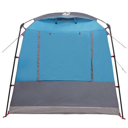 Partytent Blauw 4-persoons 185T Polyester met PU Coating