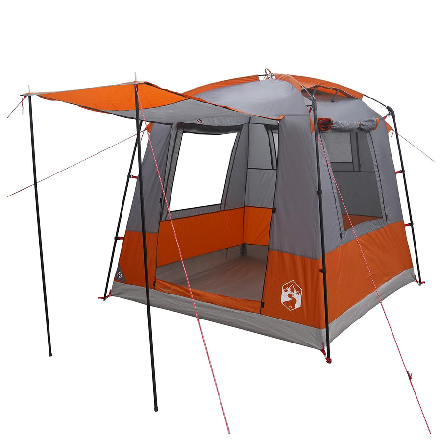 Partytent Grijs en Oranje 4-persoons