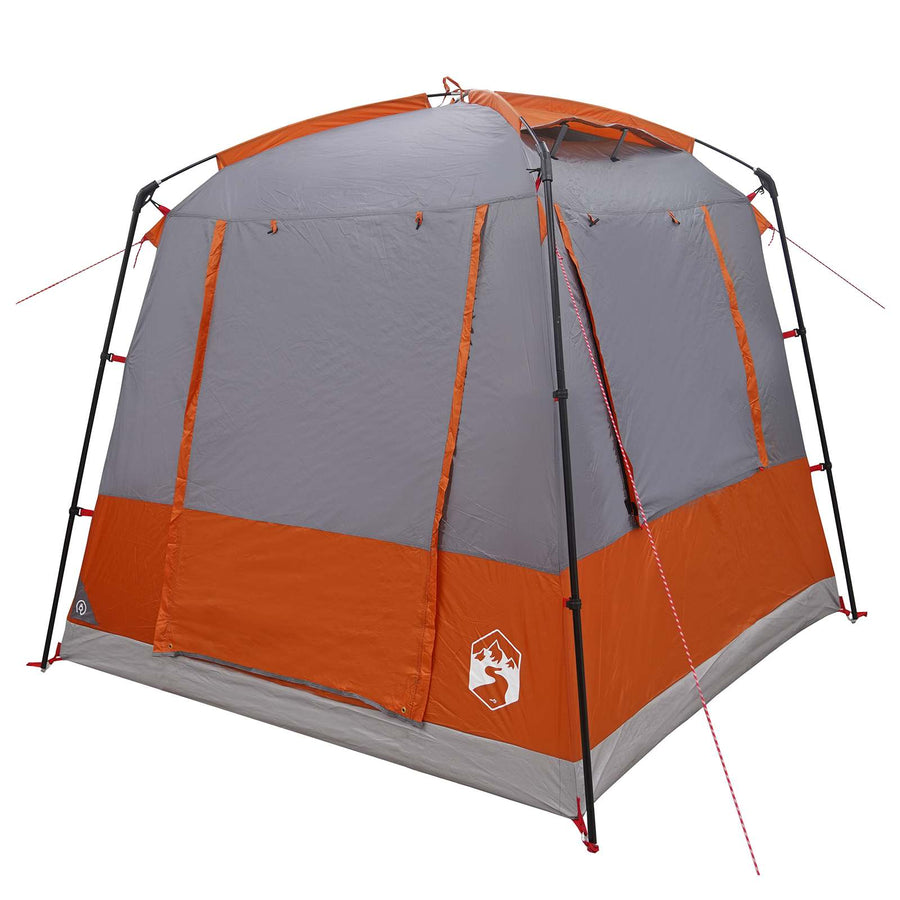 Partytent Grijs en Oranje 4-persoons
