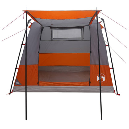 Partytent Grijs en Oranje 4-persoons