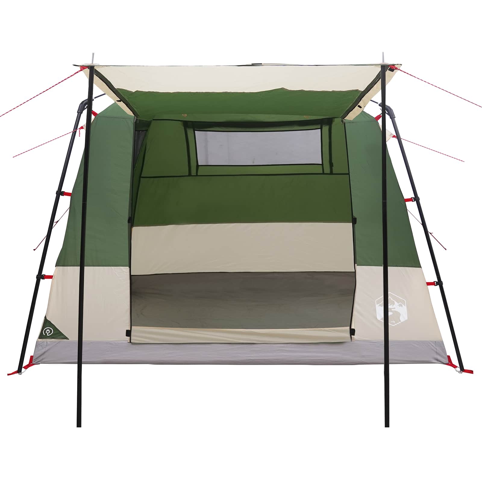 Toilet Tent Groen 10-persoons 185T Polyester met PU Coating