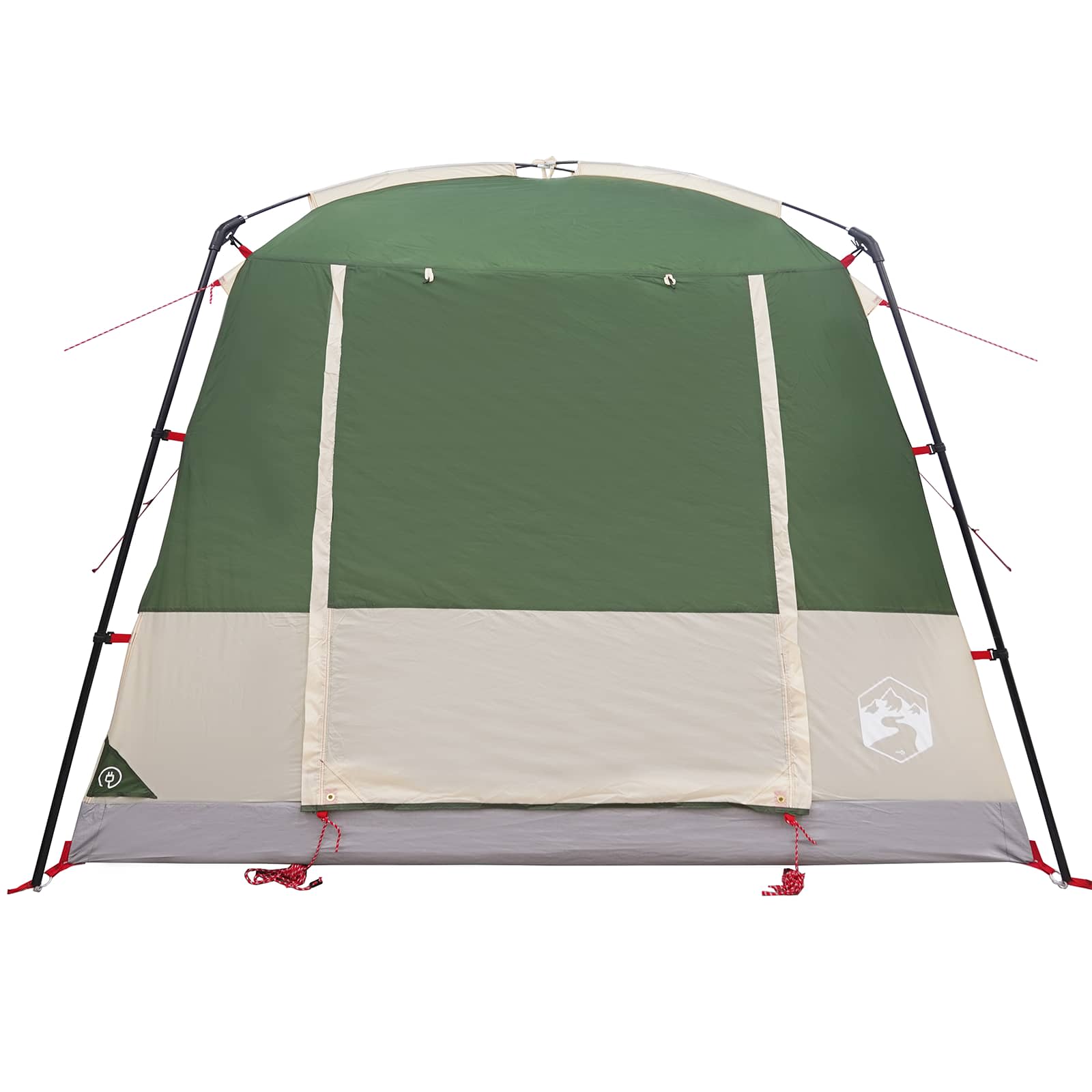 Toilet Tent Groen 10-persoons 185T Polyester met PU Coating