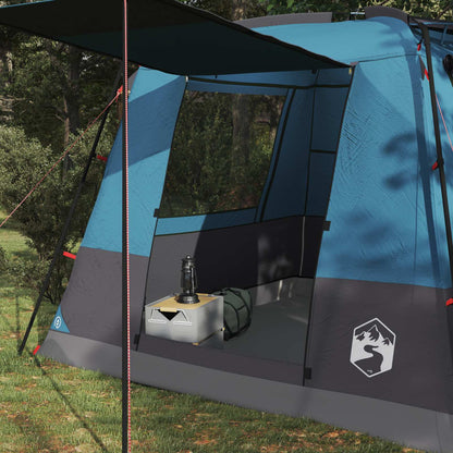 Toilet Tent Blauw 10-persoons 185T Polyester met PU Coating