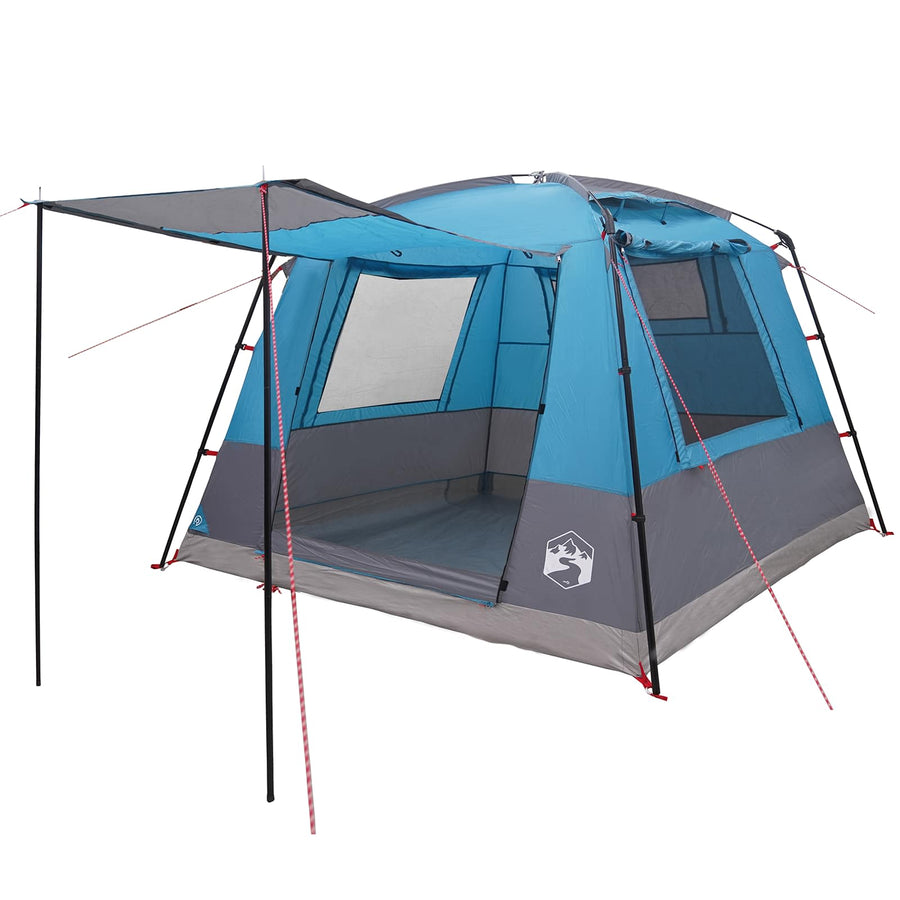 Toilet Tent Blauw 10-persoons 185T Polyester met PU Coating