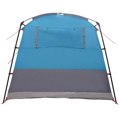 Toilet Tent Blauw 10-persoons 185T Polyester met PU Coating