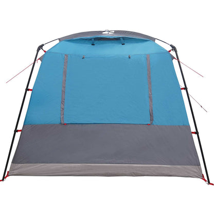 Toilet Tent Blauw 10-persoons 185T Polyester met PU Coating