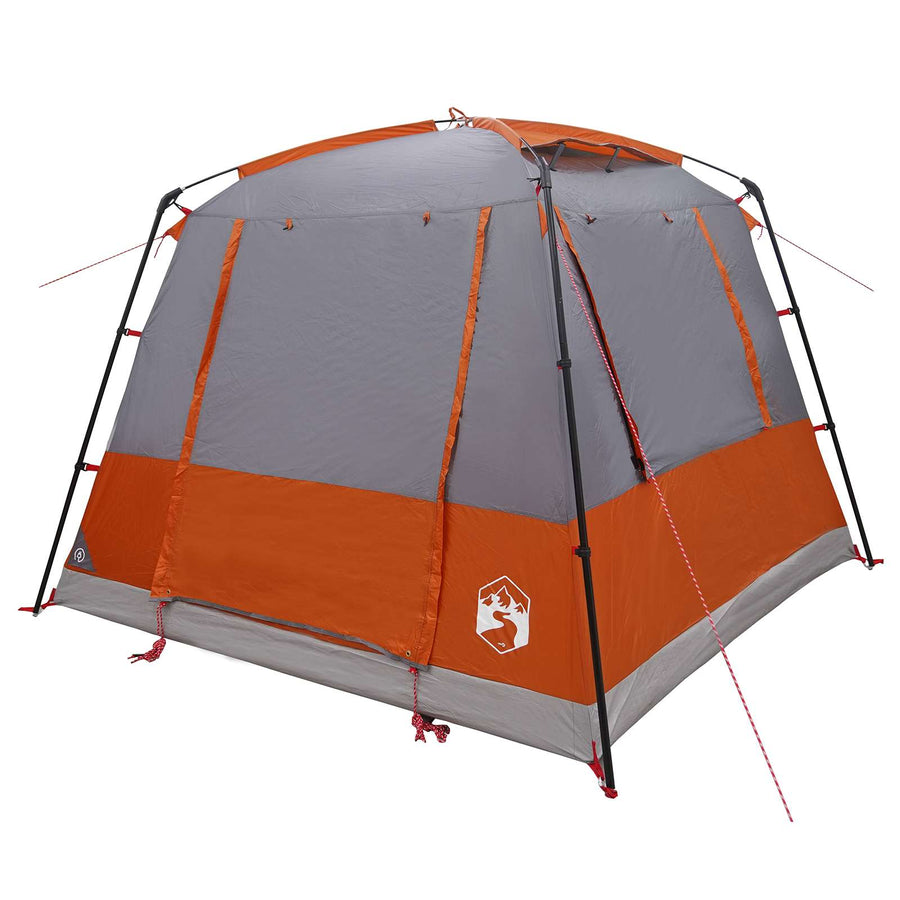 Toilet Tent Grijs en Oranje 10-persoons