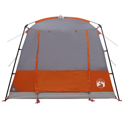 Toilet Tent Grijs en Oranje 10-persoons