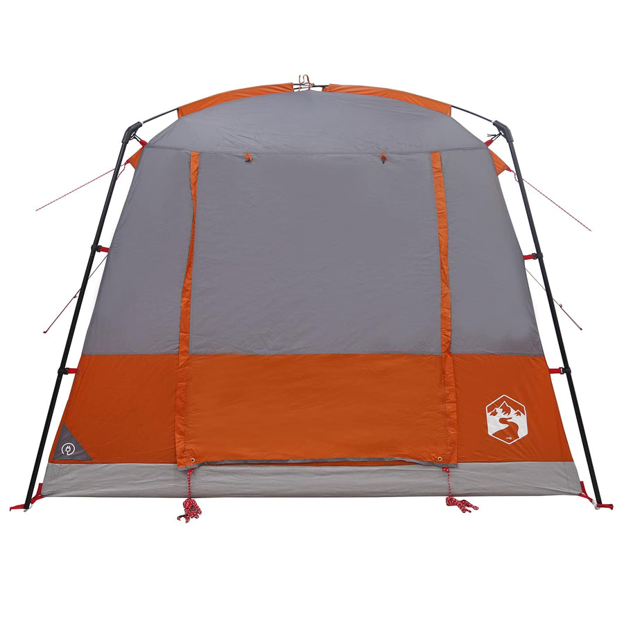 Toilet Tent Grijs en Oranje 10-persoons