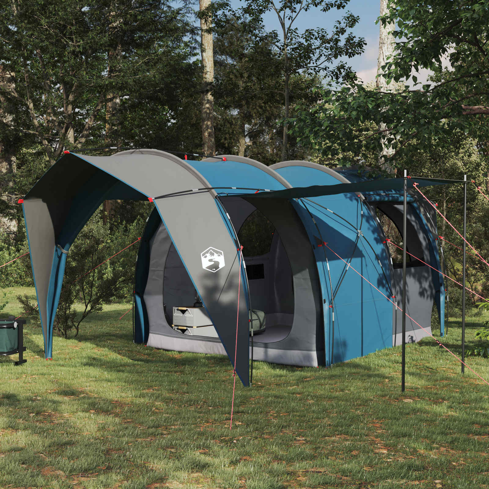Tunneltent Blauw 382 x 262 x 214 cm