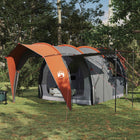 Tunneltent 382x262x214 cm grijs oranje