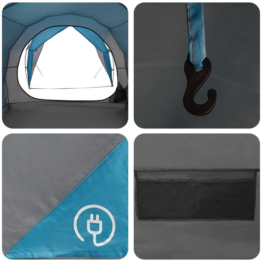 Tunneltent Blauw 562 x 265 x 216 cm