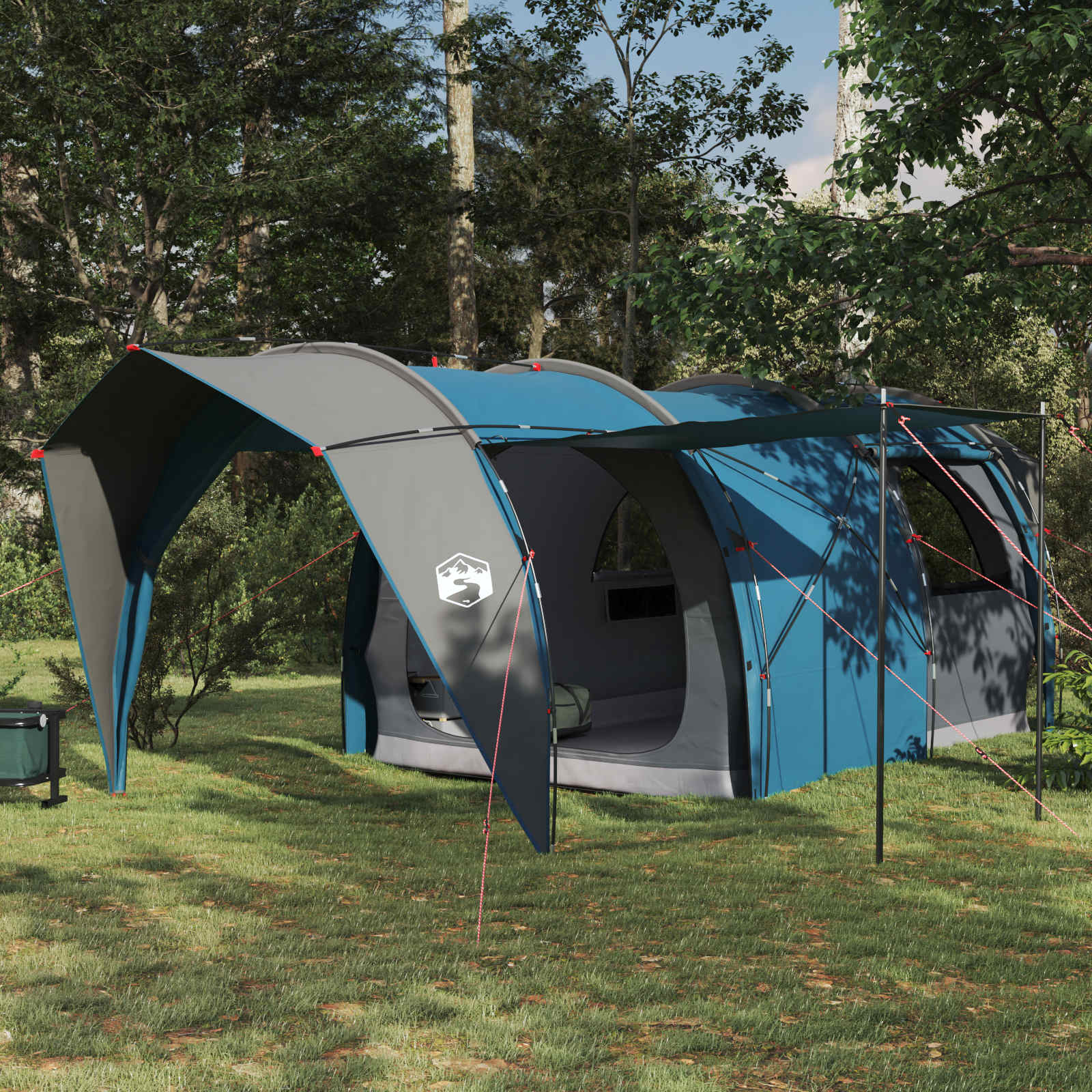 Tunneltent Blauw 562 x 265 x 216 cm