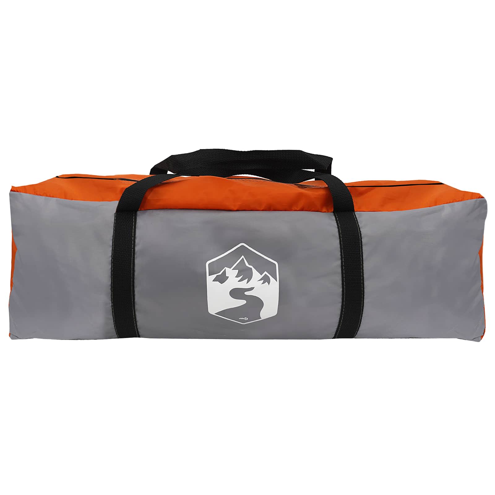 Tunneltent Grijs en Oranje 562 x 265 x 216 cm