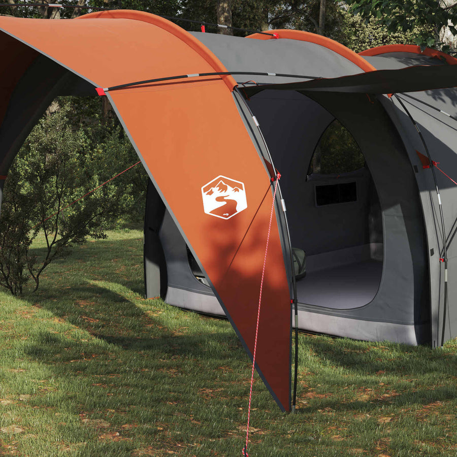 Tunneltent Grijs en Oranje 562 x 265 x 216 cm