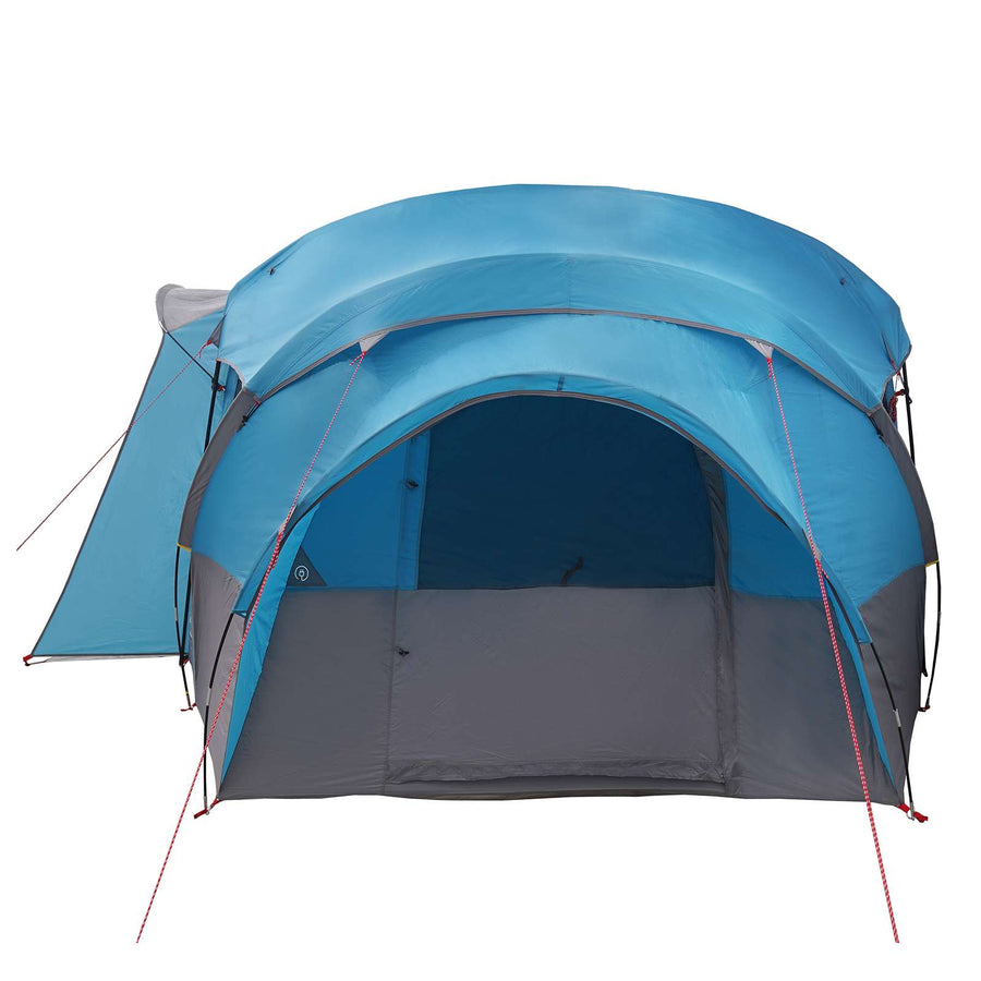 Gezinstent met regenzeil waterdicht tunnel Blauw 10-persoons