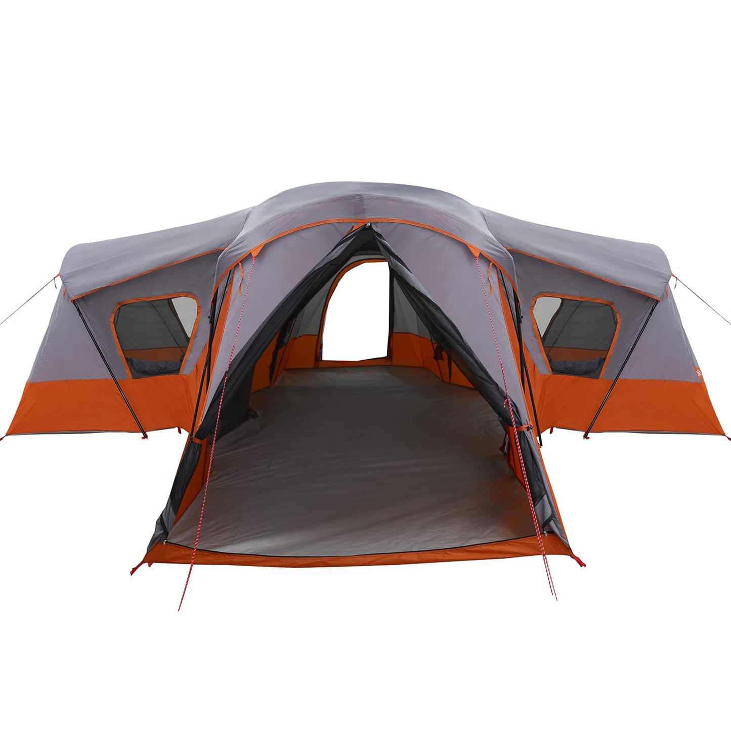 Gezinstent Grijs en Oranje 610 x 610 x 210 cm