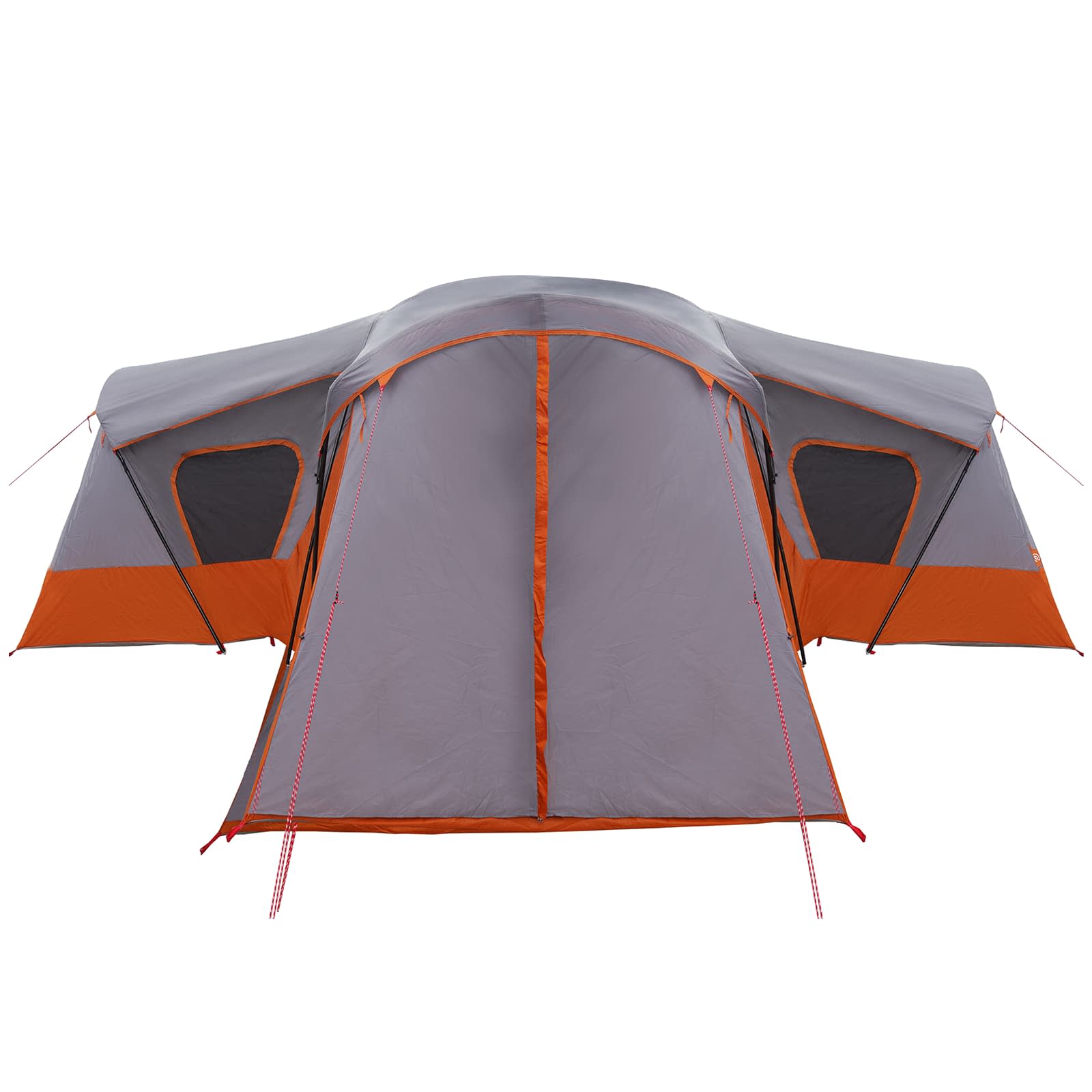 Gezinstent Grijs en Oranje 610 x 610 x 210 cm