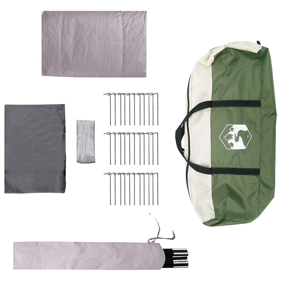 Tunneltent Groen 675 x 392 x 210 cm