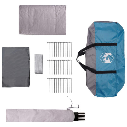 Tunneltent Blauw 675 x 392 x 210 cm
