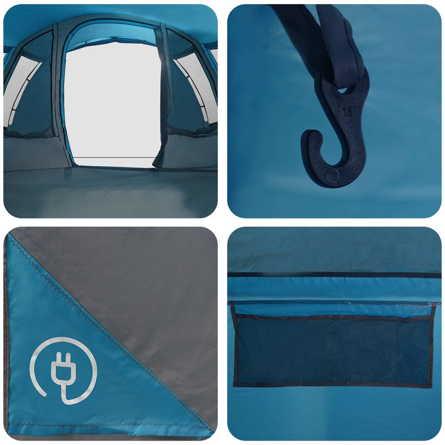 Tunneltent Blauw 675 x 392 x 210 cm