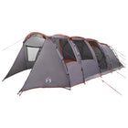 Tunneltent 675x392x210 cm grijs oranje
