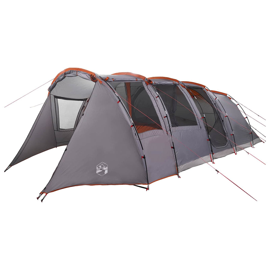 Tunneltent Grijs en Oranje 675 x 392 x 210 cm