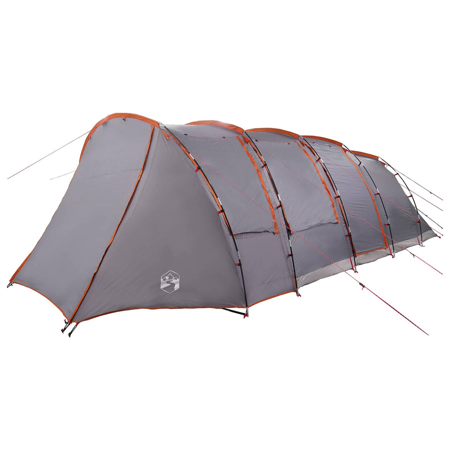 Tunneltent Grijs en Oranje 675 x 392 x 210 cm