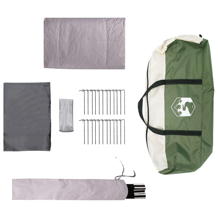 Tunneltent Groen 505 x 330 x 204 cm