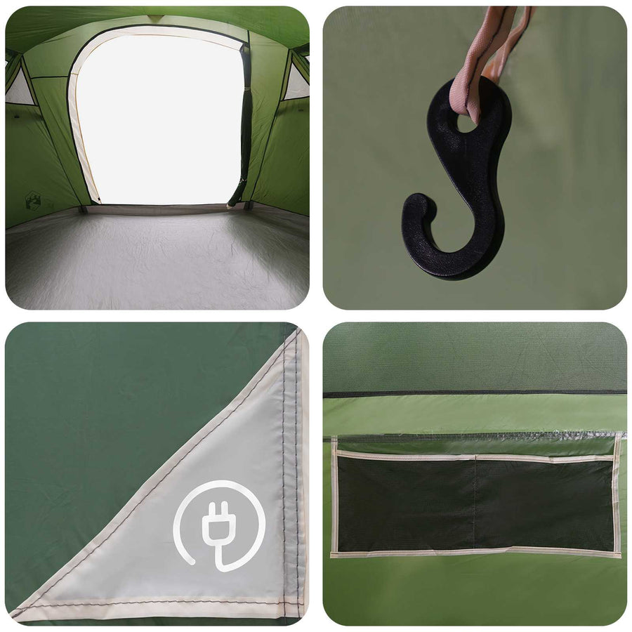Tunneltent Groen 505 x 330 x 204 cm