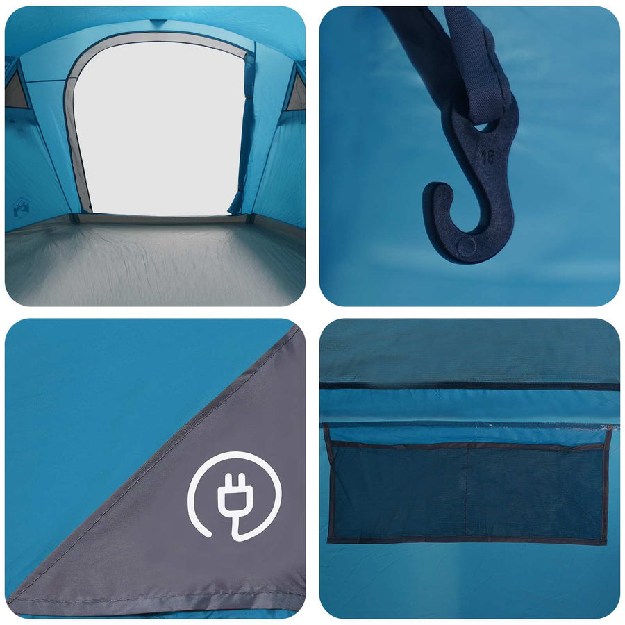 Tunneltent Blauw 505 x 330 x 204 cm
