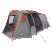 Tunneltent 505x330x204 cm grijs oranje