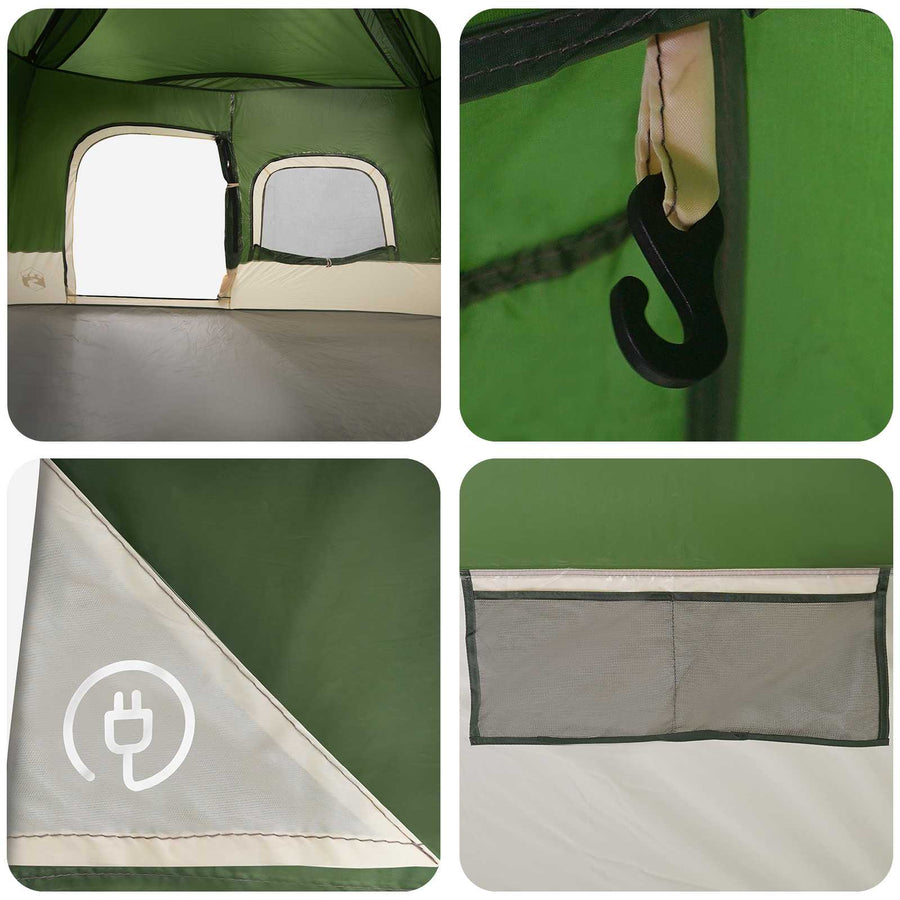 Directe Tent Groen 340 x 280 x 190 cm