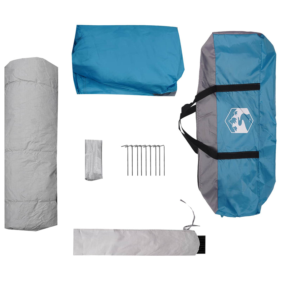 Directe Tent Blauw 340 x 280 x 190 cm