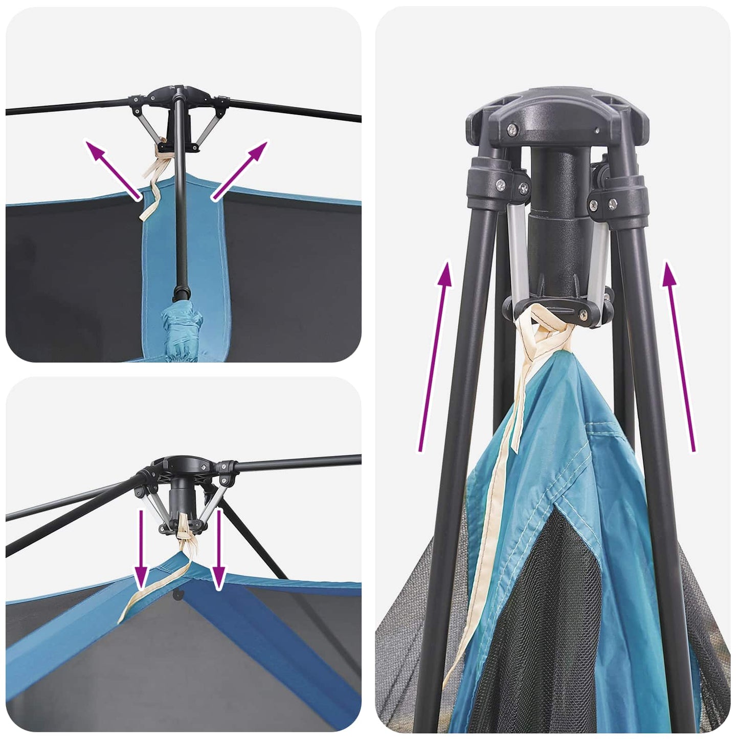 Directe Tent Blauw 340 x 280 x 190 cm