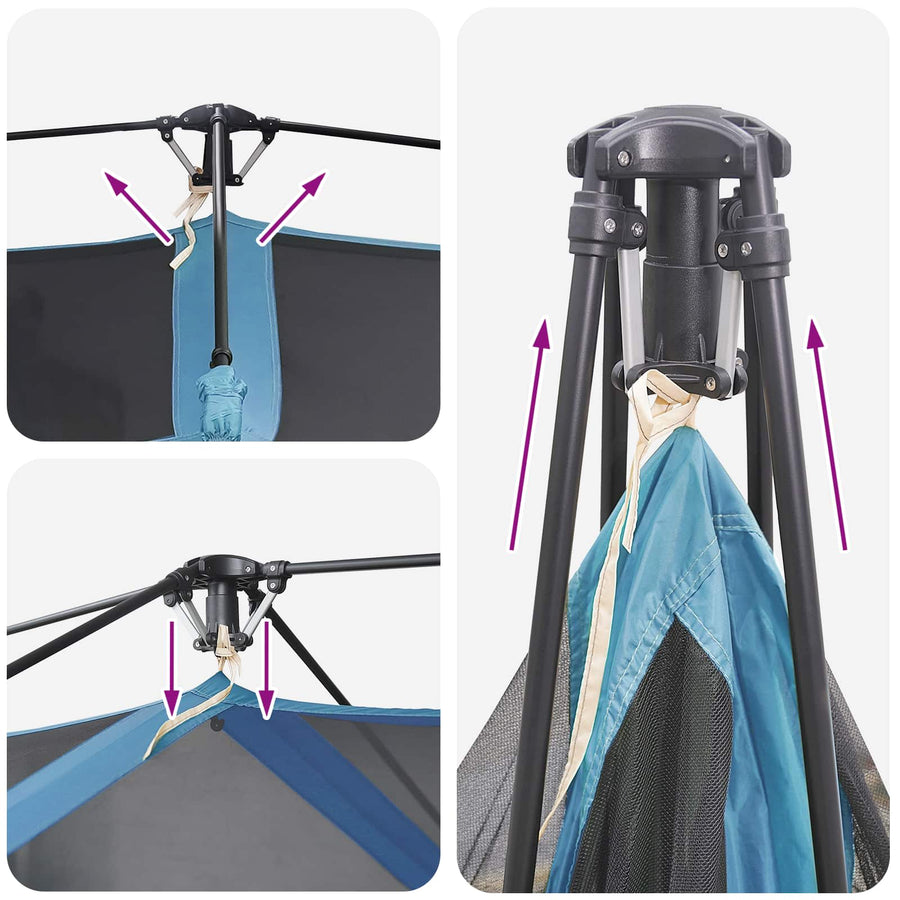 Directe Tent Blauw 340 x 280 x 190 cm