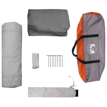 Directe Tent Grijs en Oranje 340 x 280 x 190 cm