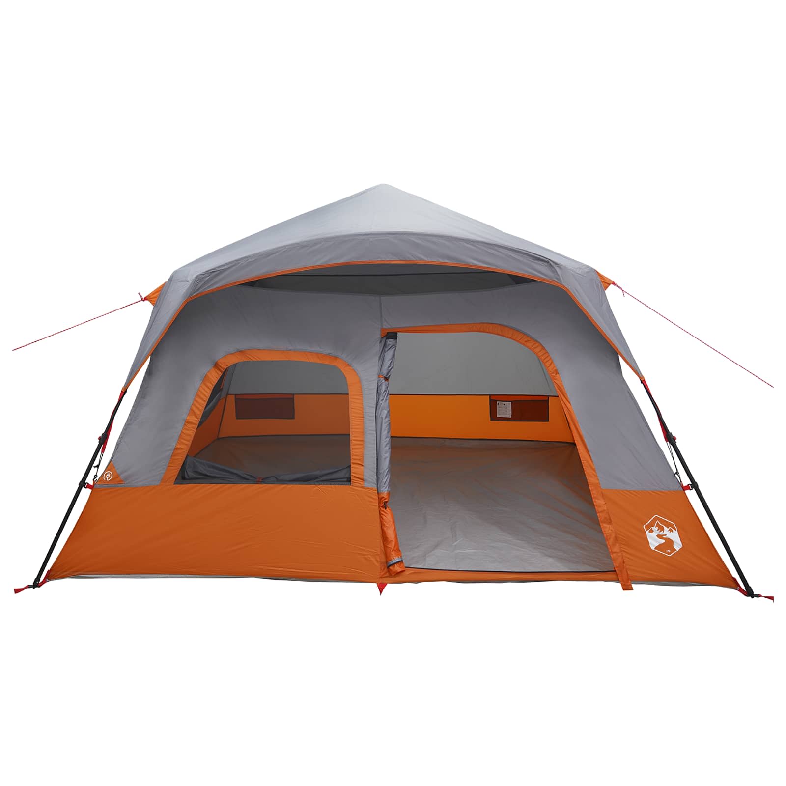 Directe Tent Grijs en Oranje 340 x 280 x 190 cm