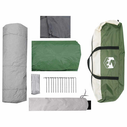 Directe Tent Groen 8-persoons 185T Polyester met PU Coating