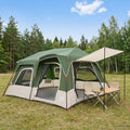 Directe Tent Groen 8-persoons 185T Polyester met PU Coating