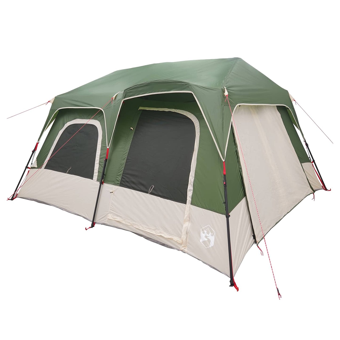Directe Tent Groen 8-persoons 185T Polyester met PU Coating