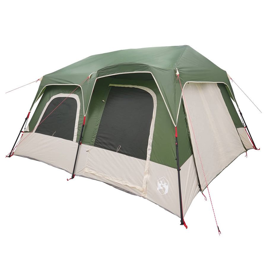 Directe Tent Groen 8-persoons 185T Polyester met PU Coating